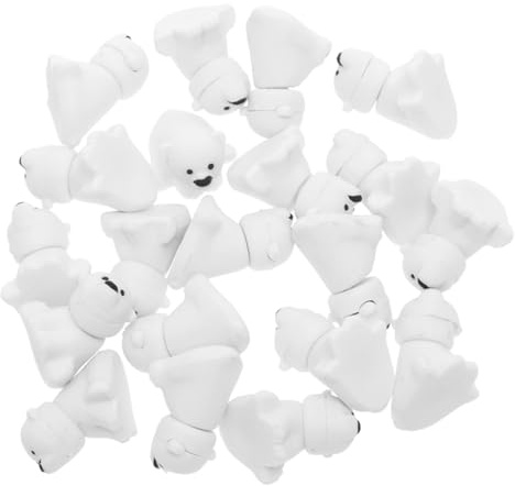 SOPOTUTU 40stücke Eisbär-radiergummis Aus Gummi Tier-radiergummis Für Junge Mädchen Bären- Für Schule Lehrerbelohnung Weihnachts-schulbedarf Cartoon-tier- Bären-part