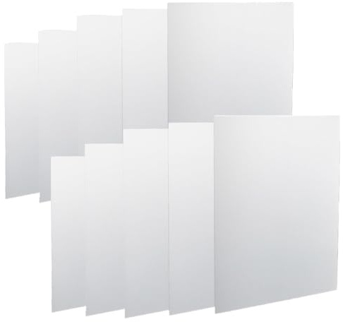 Lot de 10 feuilles en plastique thermorétractables pour enfants et parents