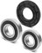 Toolvvik Kit de Rodamiento y Sello de de Lavadora, Repuesto para Lavadora de Carga Frontal MDS62058301 4280EN4001G