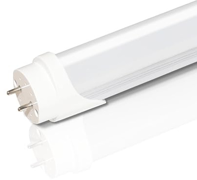 LOWENERGIE 1764mm 6ft LED Tube Light, Retrofit Fluorescent Energy Saving T8 or T12 Replacement (6000K Day White, Frosted)