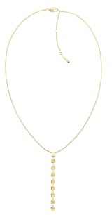 Calvin Klein Damen-Halskette mit Anhänger in Goldoptik | Geometric-Kollektion, goldfarben, SKU: 35000840