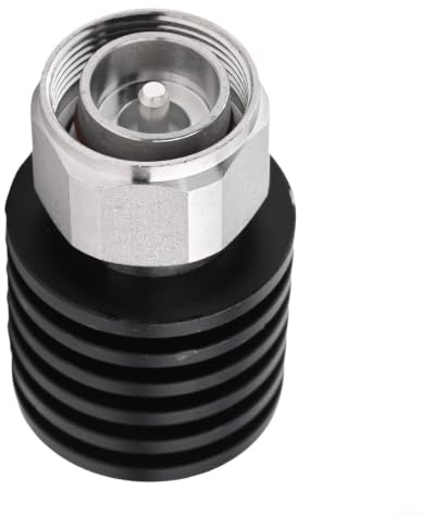 Koaxial Abschlusswiderstand 4.3-10 DC-4GHz 5W für SAT Antennen Multischalter LNB Signaltest robustes Metallgehäuse schwarz