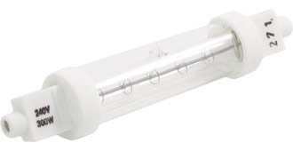 Infrared Heat Jacketed Lamp / Bulb - 300 Watt