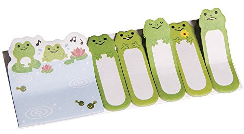 Rayher 59996000 Memo-Stickers : Frösche, Beutel 1Set