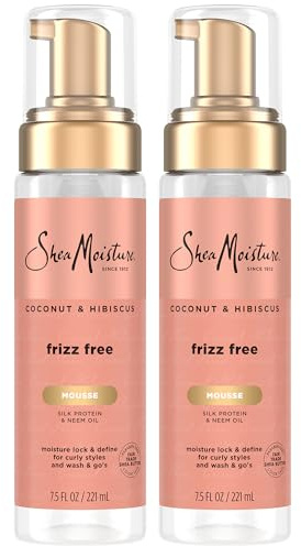 Shea Moisture Frizz-Free Curl Mousse 7.5oz Coconut & Hibiscus by Shea Moisture