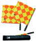 b+d Schiedsrichterassistenten-Fahnen-Set Quadro I