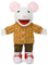 Mouse w/Sneakers, Animal Hand Puppet, 40cm