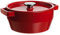 Pyrex Gänsebräter Slow Cook rund 6,3 Stahlguss Rot SC5AC28/5141