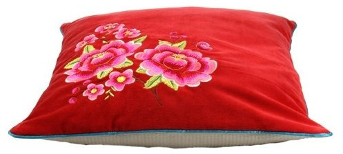 Mimex Pip Studio Home Kissenbezug, 50,8 x 50,8 cm, Rot