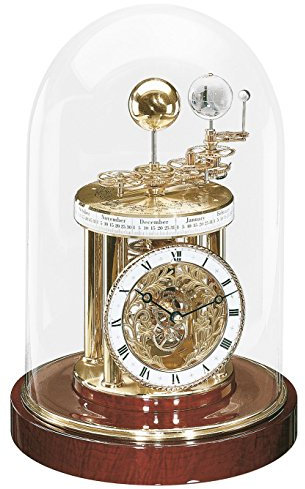 Hermle Tischuhr mit batteriebetriebenem Quartzwerk Astrolabium- 22836-072987