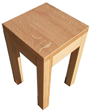 Martin Weddeling Beistelltische in Erle,Nussbaum und Kernbuche massiv ! (Eiche, 32x32x60cm hoch)