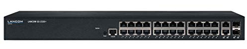 LANCOM GS-2326+, Managed Layer-2-Switch mit 26 Ports, 24 Gigabit Ethernet Ports, 2 Combo-Ports Ethernet/SFP (10/100/1G), 52 GBit/s Durchsatz