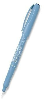 Centropen Document Fine Liner 0,1 schwarze Tinte, 2 Stück, Schwarz