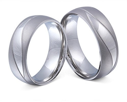 Juwelier Schönschmied - Herren Partnerringe Eheringe Freundschaftsringe Hochzeitsringe Naval Edelstahl 58-60 183HHac - Kostenlose Wunschgravur mit AMAZON KONFIGURATOR online gestalten!