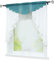 Joyswahl Kleinfenster Scheibengardine Voile Bistrogardine »Gerda« mit Tunnelzug Transparente Gardine Stores BxH 140x145cm Blau 1er Pack