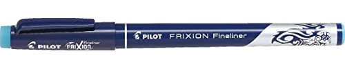 Pilot FriXion 4902505560538 Radierbarer Fineliner hellblau PK12 (Schreib- und Schreibwaren > Stifte, Bleistifte und Schreibwaren)