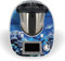 One-Wheel | selbstklebende Folie passend für Thermomix TM5 | Schlag- & Stoßschutz | Klebefolie Design Wasserwelt Farbe blau | Aufkleber Motiv: Wasser