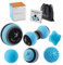 DEER JUMP Massageball-Kit für Myofasziale, Triggerpunkt-Befreiung & Tiefengewebsmassage - 6-teiliges Set mit Tragtasche & Gebrauchsanweisung