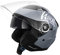Westt Jethelm mit Visier und Sonnenblende Motorradhelm Herren Damen Rollerhelm Mopedhelm Mofa Chopper Helm Motorrad Halbhelm Open-Face-Helm Pilotenhelm ECE DOT Zertifiziert