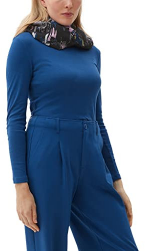 s.Oliver Damen Snood, Schwarz, Einheitsgröße EU