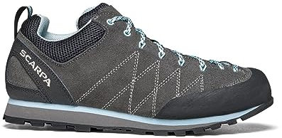 Scarpa Damen Crux Bn Vertikal Dual Density Hikingschuhe, Shrak Blue Radiance Gray, 37.5 EU
