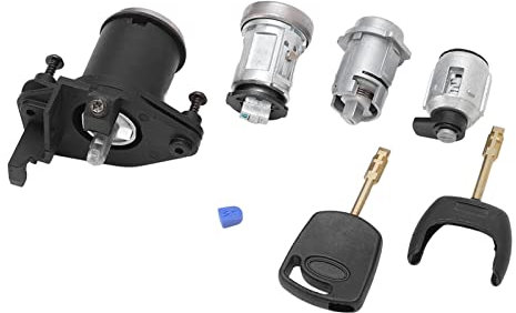 Zündanlassschalter Türschloss Zylindersatz 2S61 BM Ersatz 1479660 Aluminiumlegierung für MK5 Fusion