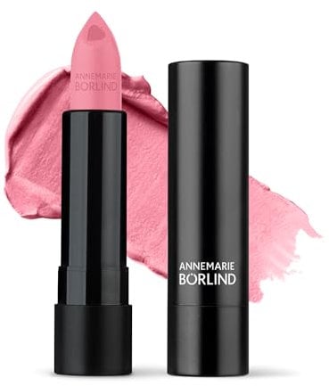 ANNEMARIE BÖRLIND LIPPEN EFFECTIVE NATURAL BEAUTY Lipstick Ice Rose (4 ml) - Intensive Farben & Glanz mit Pflegender Wirkung, Hyaluron Spendet Feuchtigkeit & Glättet, Vegan…