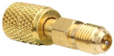 Manómetro Adaptador 5/16, Manómetro Adaptador 5/16, Manguera de Vacío, Aire Acondicionado, Carga de Gas para Bomba R32 R410A R22 a 1/4 Sae R410A AC 1/4 Pulgadas Macho Sae a 5/16