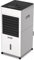 AMOS Portable Air Cooler & Heater 65W/2000W with 5L Tank, Remote, 3 Speeds, Digital Display, 12H Timer, Oscillation, Wheels & 2 Ice Packs – Cooling, Heating & Humidifying Fan for Home/Office, Black