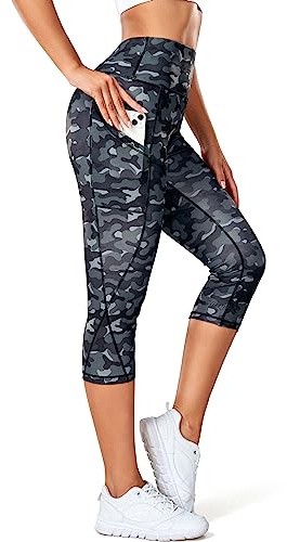 STARBILD Damen Leggings 3/4 Anti Cellulite, Scrunch Booty Yogahose Honeycomb Tik Tok, Capri Boom Booty Workout Gymnastik