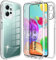 Hülle Kompatibel mit Redmi Note 12 4G 360 Grad Stoßfest Schutzhülle Rundumschutz Cover Case mit Eingebautem Displayschutz Robust Bumper Durchsichtig Handyhülle für Xiaomi Redmi Note 12 4G, Clear