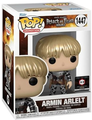 Funko All Pop! - Animation: Attack on Titan S5 - Armin Arlelt (MT)(Exc) - Sammelfigur aus Vinyl - Geschenkidee - Offizielles Merchandise - Spielzeug für Kinder & Erwachsene - TV-Fans - Modellfigur für