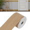 Selbstklebende Bordüre, Tapetenbordüre, Dekorative Wall Stickers Bordüre, PVC Verdicken Bordüre, Bordüre Wandtattoo für Badezimmer, Küche, Wohnzimmer (10M*10CM Gelbe Eiche)