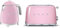 Smeg 50’s Style Retro Range Breakfast Set, 0.8L 1400W Mini Kettle and Multi-Functional Control 2-Slice 950W Toaster, Pastel Pink, KLF05PKUK/ TSF01PKUK