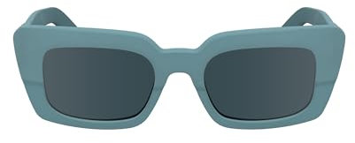Calvin Klein Women's Sunglasses CK24512S - Azure with Solid Blue Lens
