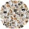 Addein 46Pcs Cute & Funny Cat Meme Stickers for Suitcase, Water Bottle, Phone Case, Laptop, Computer & Skateboard