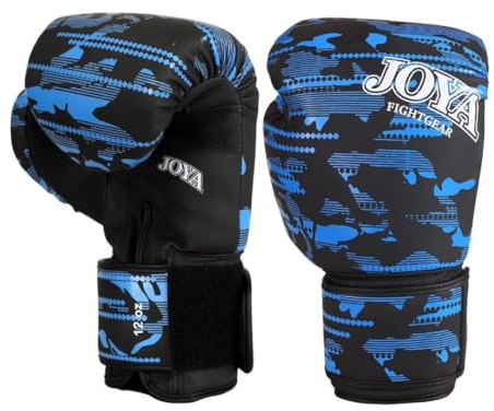 JOYA Kickbox Handschuhe Camo V2 - Hergestellt aus hochwertigem Kunstleder - Kampfsport Sparring Handschuhe - Muay Thai Kickboxen - Boxhandschuhe - Punchinghandschuhe Joya Fight Gear