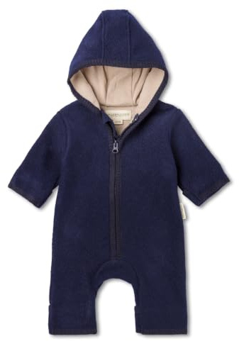 Hofbrucker® PREMIUM WOLL WALKOVERALLl | AUS 100% Merino Schurwolle mit Reißverschluss | Weicher Strapazierfähiger Walk-Anzug für Kleinkind & Baby | Für Herbst Winter & Frühling