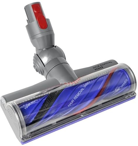 Spazzola di Ricambio Anti-Ingarbugliamento Compatibile per Dyson Aspirapolvere V7, V8, V10, V11, V15, Accessori, Motorhead, Spazzola Motorizzata, Spazzola Turbina per Tappeti e Pavimenti Duri 1