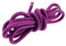 Outanaya Rhythmisches Gymnastikseil Flexibles Seil Gymnastikseil für das Fitnessstudio Springseil sportgeräte Multifunktions-Gymnastikseil Sportgymnastik-Trainingsseil Baumwolle Violett