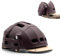 Overade Plixi Faltbarer Helm für Fahrräder, E-Scooter - Volumen durch 3 geteilt - ce en1078 Zertifiziert, gleicher Schutz wie EIN klassischer Helm (Carmin Red, L/XL (59-62 cm))