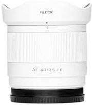 VILTROX AF 40mm f2.5 FE Sony E-Mount Vollformat Objektiv, 40mm f/2.5 für Sony A7RⅤ ZVE1 A7CR A7CII a6300 a6400 a6500 a6600 ZV-E10 A6700 ZC-E10II