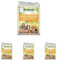 Anibest Kleintierstreu, 100% natürliche Einstreu für Kaninchen, Hamster, Meerschweinchen & Co, saugfähige Weichholzspäne, staubfrei & geruchsbindend, 3,2 kg/ 60 l (Packung mit 4)