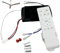 Hbbgdiy Remplacement du kit de télécommande Ventilateur à 6 Vitesses à 6 Vitesses, émetteur sans Fil Mural pour Ventilateur Domicile, Module récepteur Distant (Batterie Non Incluse)