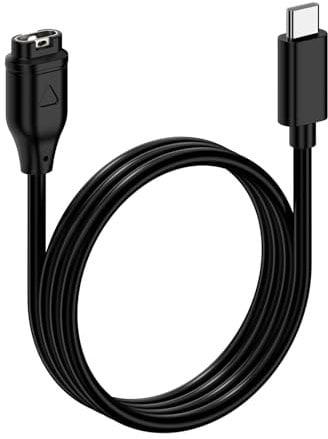 Clolasa USB-C Charger for Garmin Approach S10 S12 S40 S42 S44 S50 S60 S62 S70, Replacement Charging Cable for Garmin Approach Watch