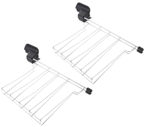 BESTYASH 2pcs Toast Warming Rack Bread Slice Holder Sandwich Warming Rack for Kitchen Toast Machine Supplies