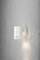 Konstsmide Modena 7511-250 Wandleuchte B: 9cm T: 14,5cm H: 13,5cm / 1x35W / IP44 / lackiertes Aluminium / matt-weiss