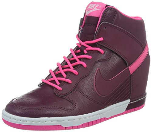 Nike Dunk Sky Hi, Scarpe da Basket Donna, Rosa (Pink DP Grnt-Hypr Pnk-White), 36,5 EU