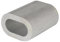 Pressklemme aus Aluminium DIN 3093 - (100 Stück) - Ds = 1 mm - Alu Klemme Presshülsen Drahtseilklemmen OVAL | BOOTSTEILE BRAUER®