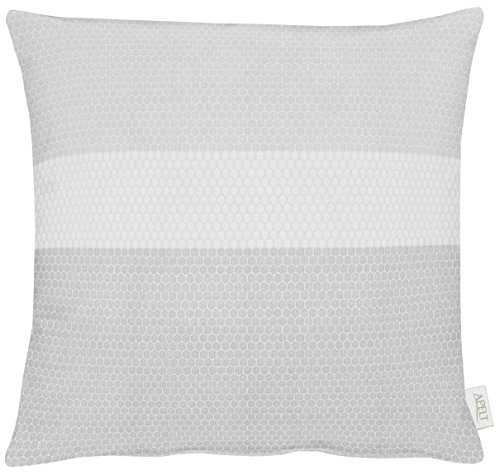 Apelt Kissenhülle, Polyester, Grau, 49 x 49 cm
